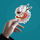 Courage the Cowardly Dog Sticker waterproof vinyl decal for laptop, bike, car & bottle