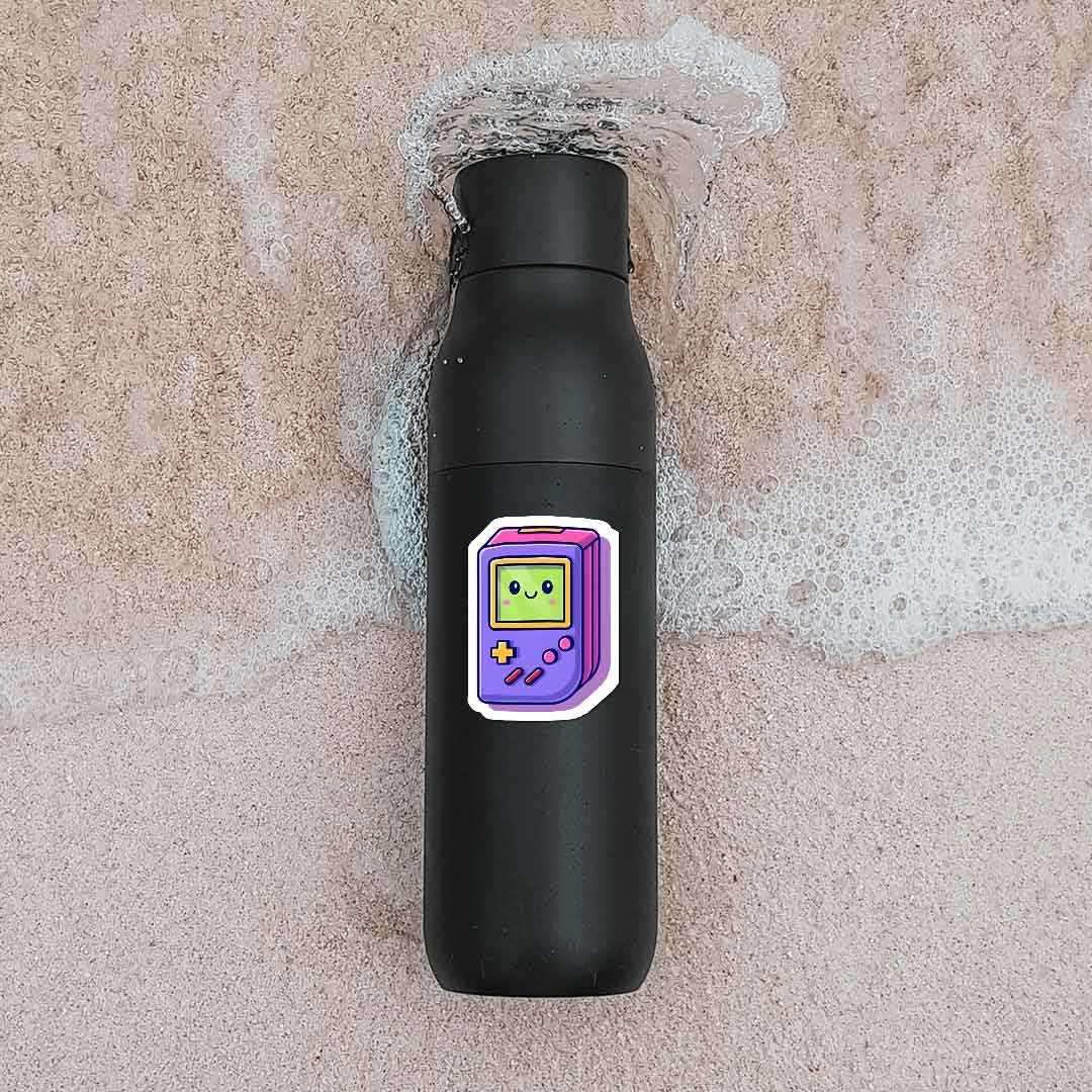Cute Gameboy Sticker waterproof vinyl decal for laptop, bike, car & bottle
