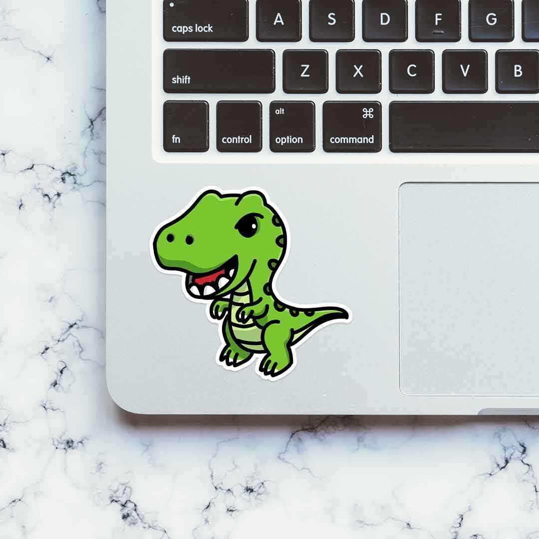 Cute T - rex Sticker - STICK IT UP