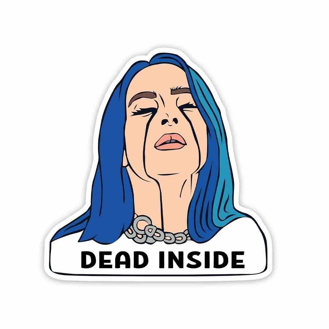 Dead Inside - Billie Eilish Sticker - Stickers | STICK IT UP