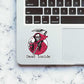 DEAD INSIDE sticker waterproof vinyl decal for laptop, bike, car & bottle