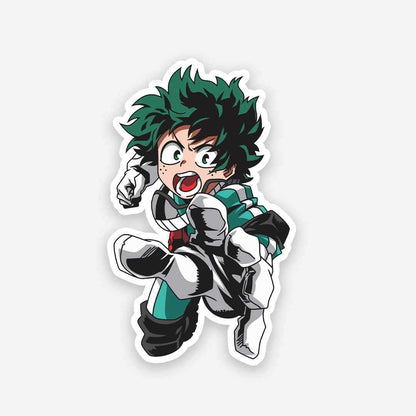 Deku sticker waterproof vinyl decal for laptop, bike, car & bottle