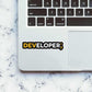 Developer; Sticker waterproof vinyl decal for laptop, bike, car & bottle