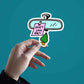 Don't Look Back Sticker waterproof vinyl decal for laptop, bike, car & bottle