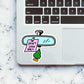 Don't Look Back Sticker waterproof vinyl decal for laptop, bike, car & bottle