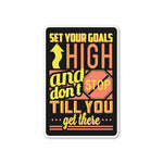 Don't Stop till you get there Sticker waterproof vinyl decal for laptop, bike, car & bottle