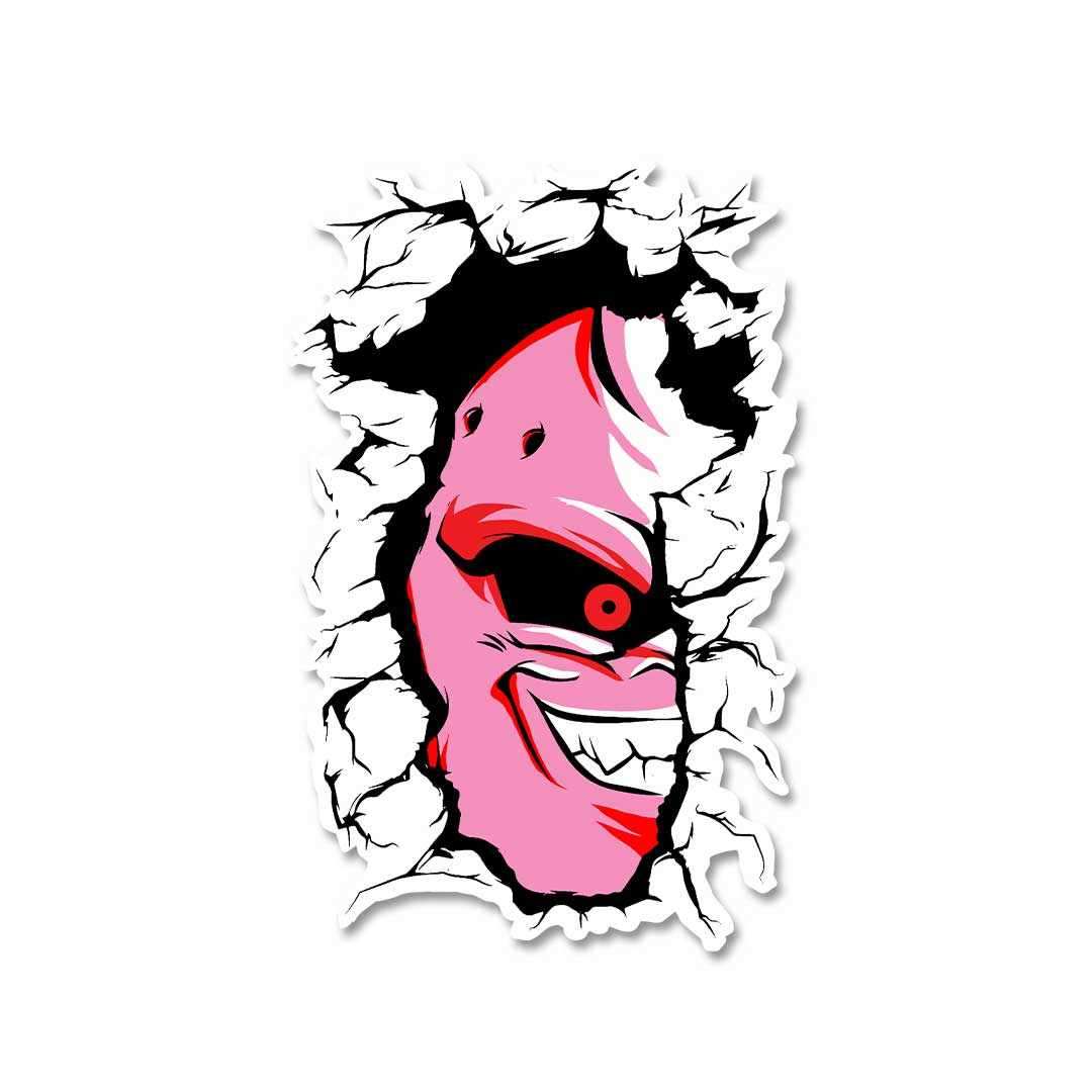 Dragon Ballz Sticker waterproof vinyl decal for laptop, bike, car & bottle