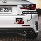 Drift Bumper Sticker waterproof vinyl decal for laptop, bike, car & bottle