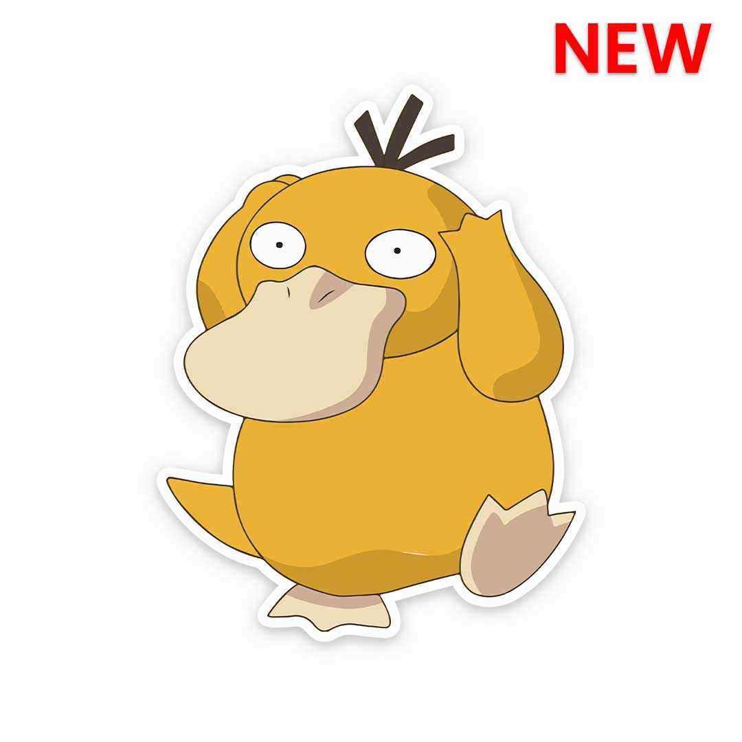 Duck Sticker waterproof vinyl decal for laptop, bike, car & bottle