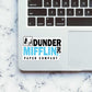 Dunder Mifflin Paper Company Sticker waterproof vinyl decal for laptop, bike, car & bottle