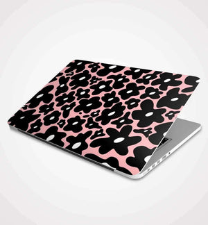 Eccentric Flowers Laptop Skin waterproof vinyl decal for laptop, bike, car & bottle