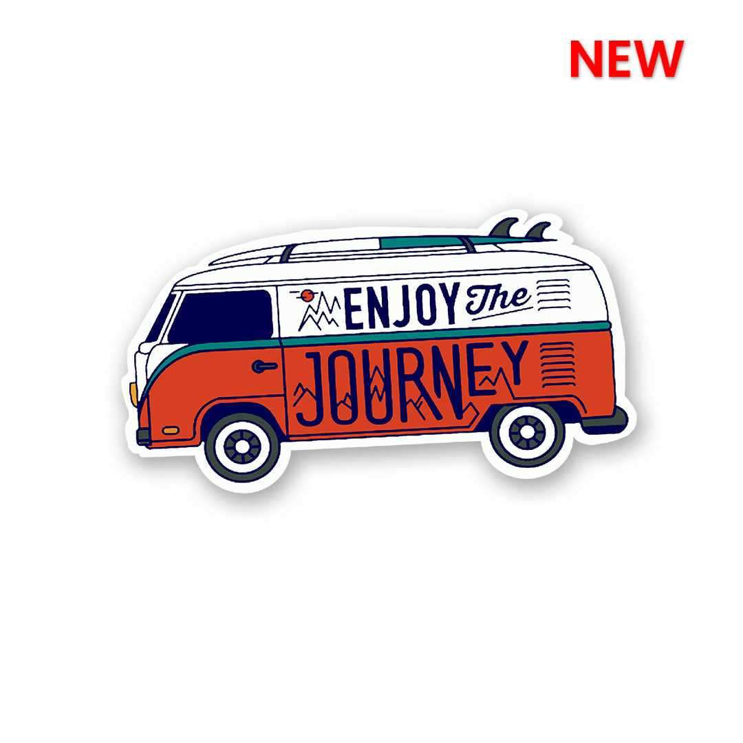 Enjoy the Journey Sticker - Stickers | STICK IT UP