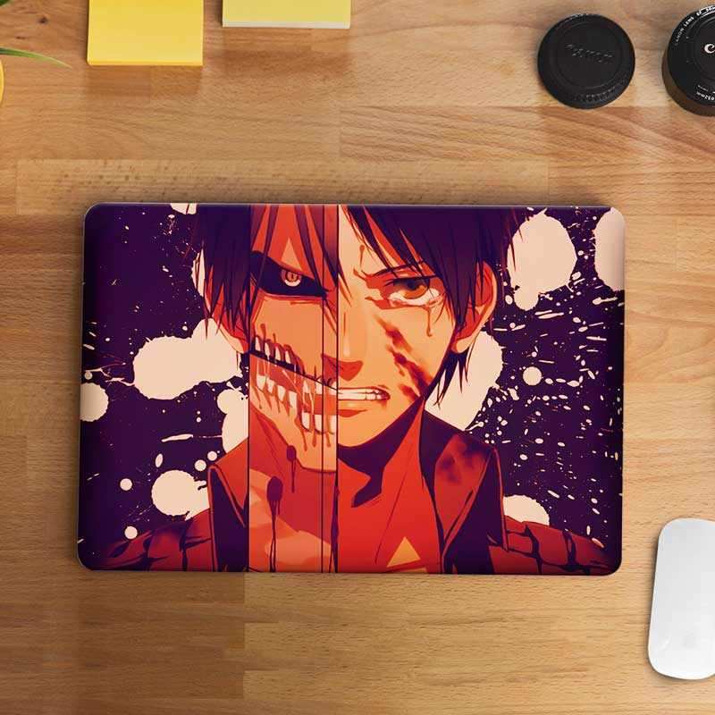 Eren The Destroyer Laptop Skin waterproof vinyl decal for laptop, bike, car & bottle