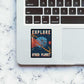 Explore Other Planet Sticker waterproof vinyl decal for laptop, bike, car & bottle