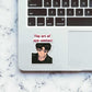 Eye Contact Sticker waterproof vinyl decal for laptop, bike, car & bottle