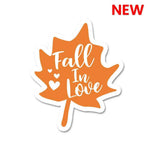 Fall In Love Sticker waterproof vinyl decal for laptop, bike, car & bottle
