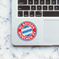 FC Bayern Munich Logo Sticker waterproof vinyl decal for laptop, bike, car & bottle