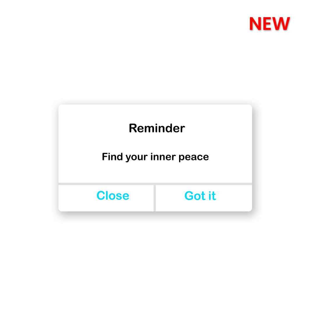 Find your Inner Peace Sticker - Stickers | STICK IT UP
