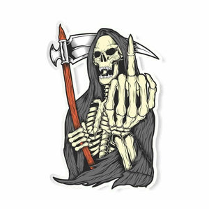 F**K YOU Sticker waterproof vinyl decal for laptop, bike, car & bottle