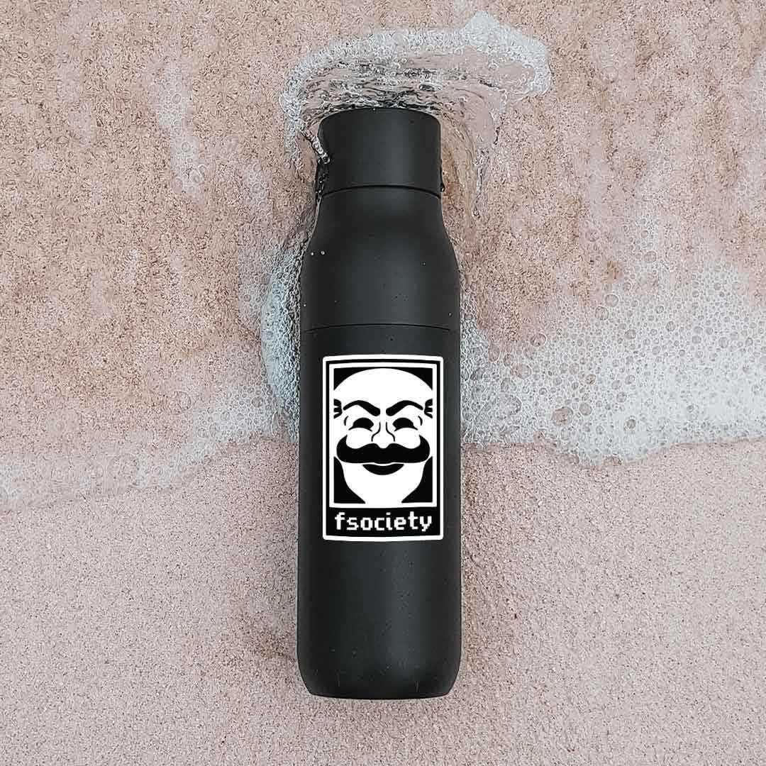 fsociety Sticker waterproof vinyl decal for laptop, bike, car & bottle