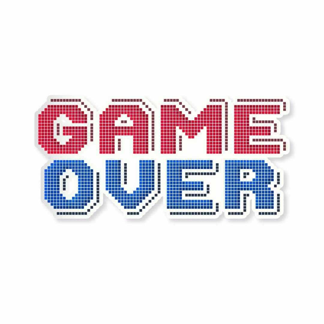Game Over - Stickers | STICK IT UP