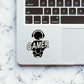 Gamer At Peace Sticker waterproof vinyl decal for laptop, bike, car & bottle