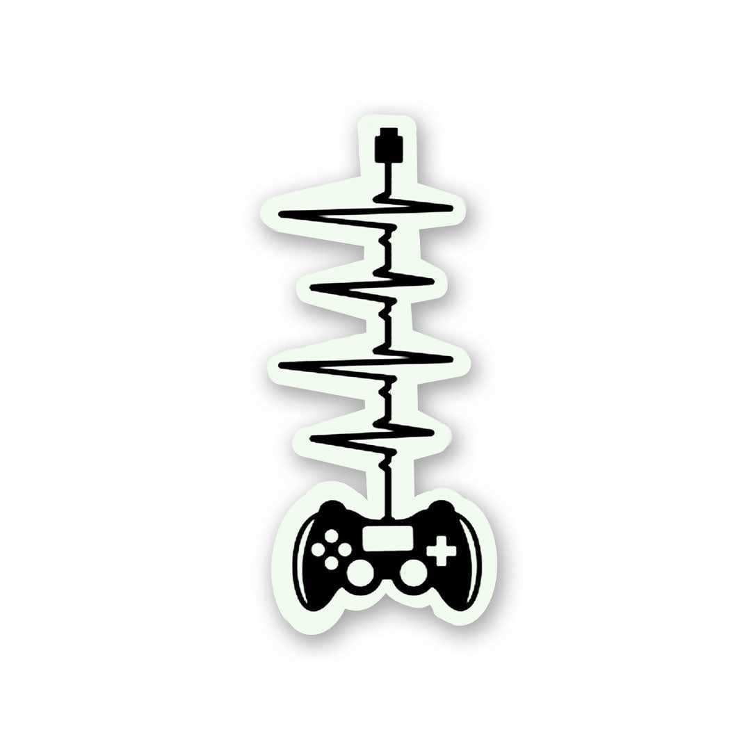 Gaming Is Life Sticker waterproof vinyl decal for laptop, bike, car & bottle