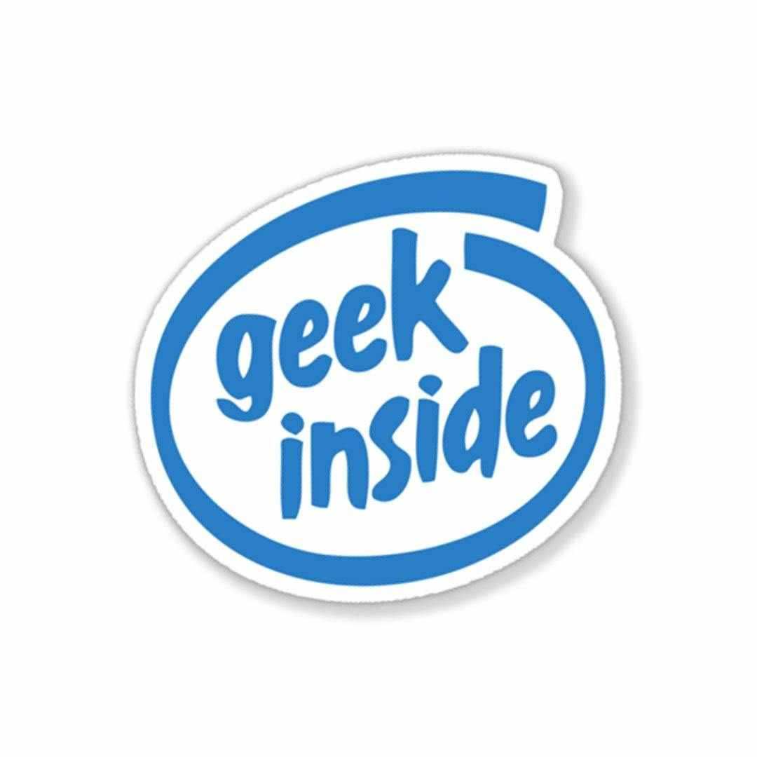 Geek inside Sticker - Stickers | STICK IT UP