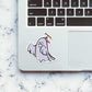Ghost : Boooo Sticker waterproof vinyl decal for laptop, bike, car & bottle