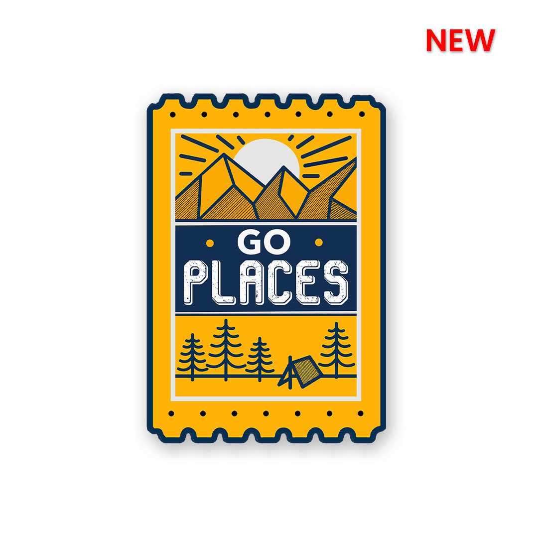 Go places Sticker - Stickers | STICK IT UP