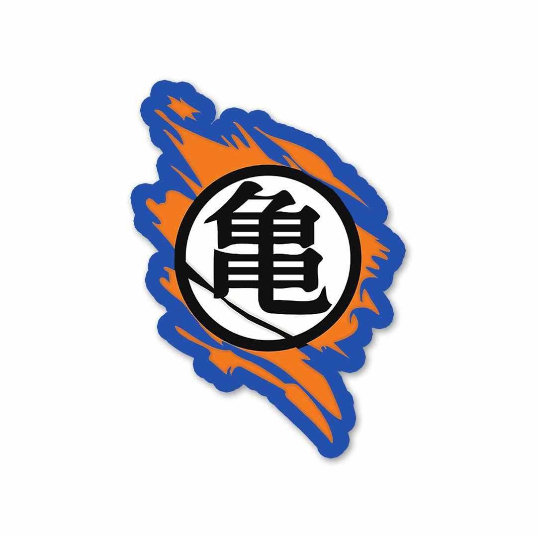 Goku Logo Sticker - STICK IT UP