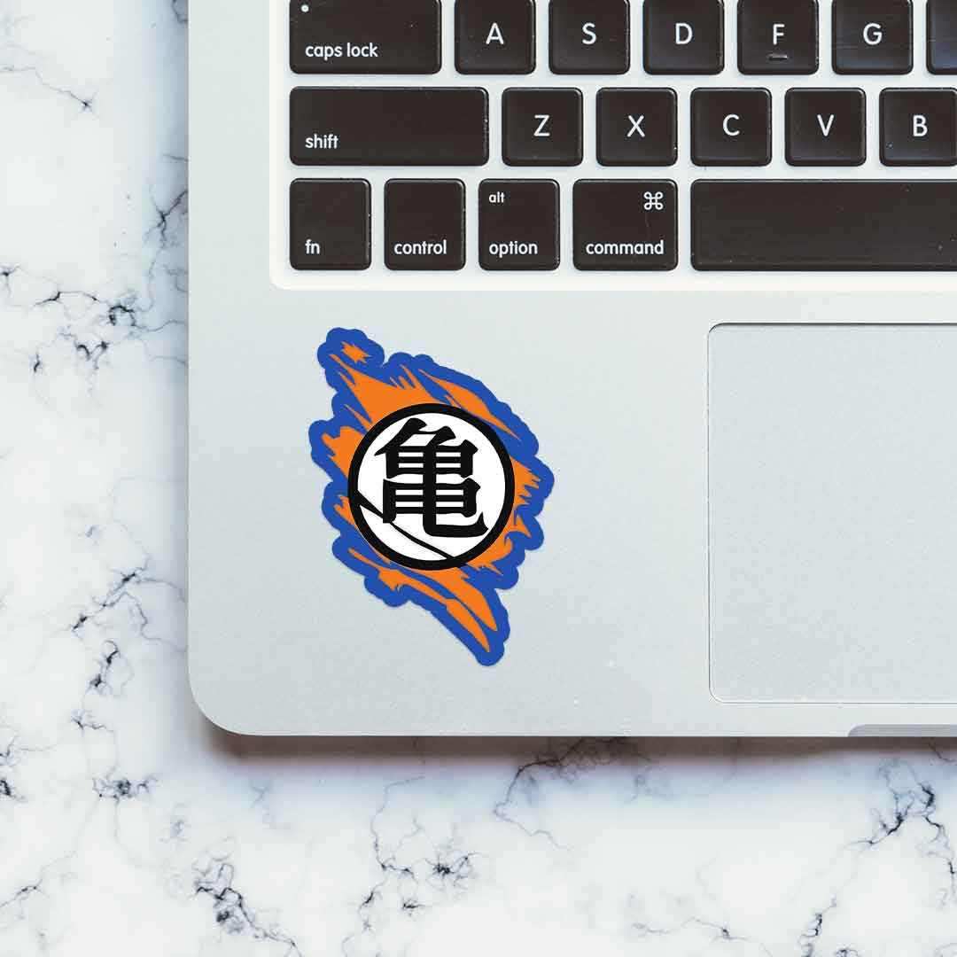 Goku Logo Sticker - STICK IT UP