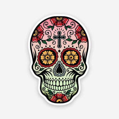 Graffiti skull sticker - STICK IT UP
