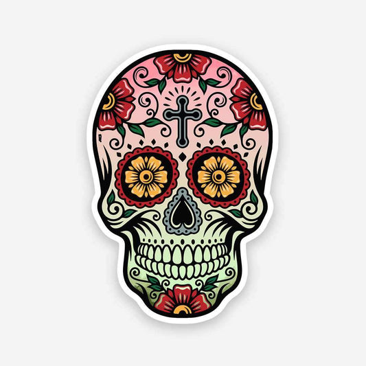 Graffiti skull sticker - STICK IT UP