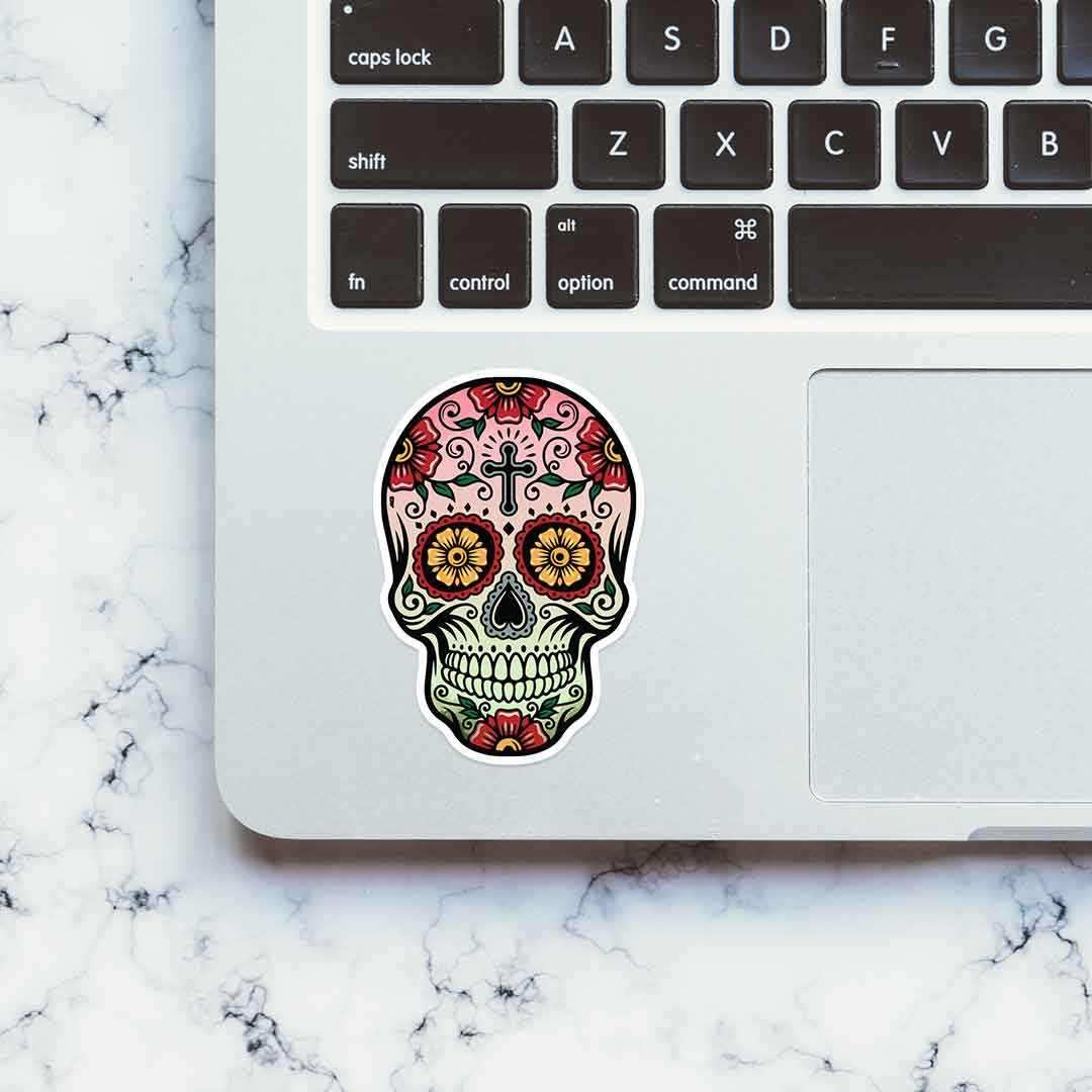 Graffiti skull sticker - STICK IT UP