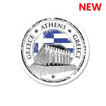 Greece Athens Sticker waterproof vinyl decal for laptop, bike, car & bottle