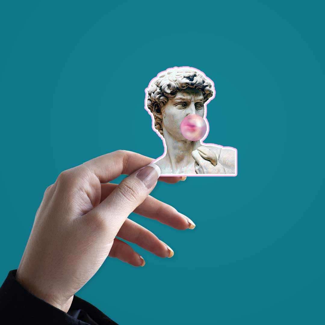 Greek God sticker - STICK IT UP