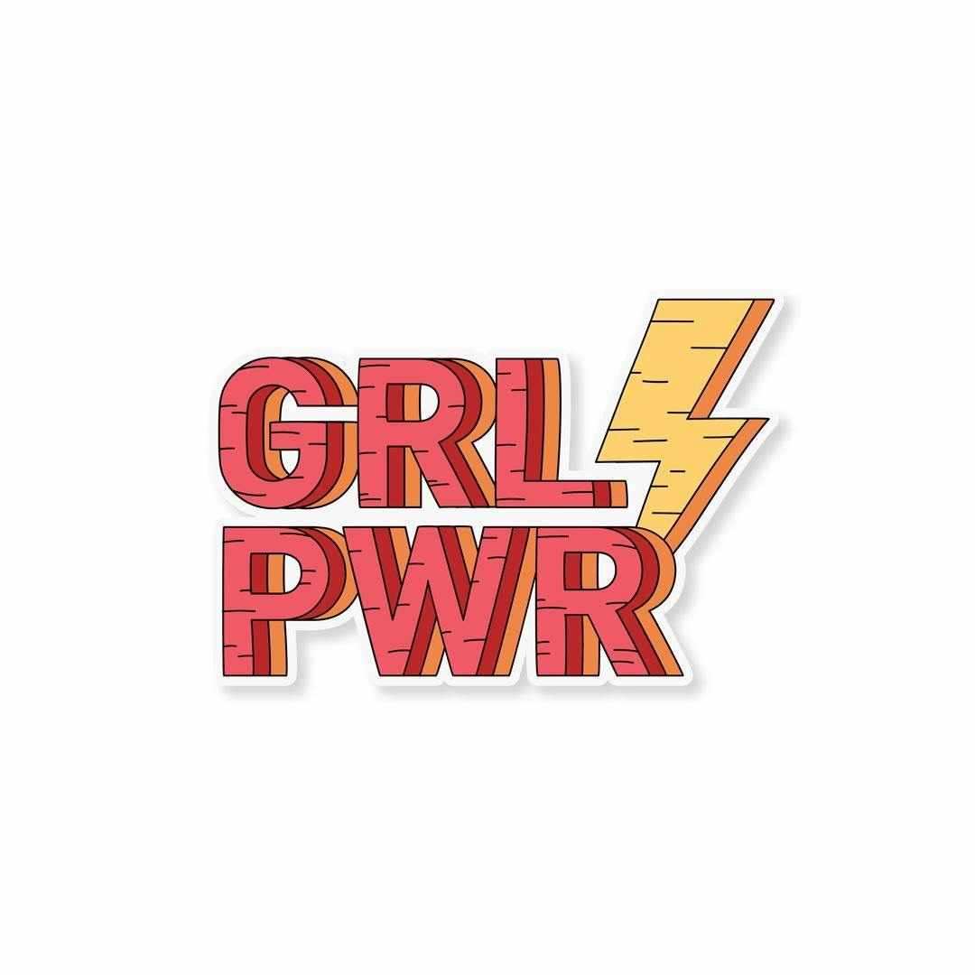 GRL PWR Sticker - Stickers | STICK IT UP