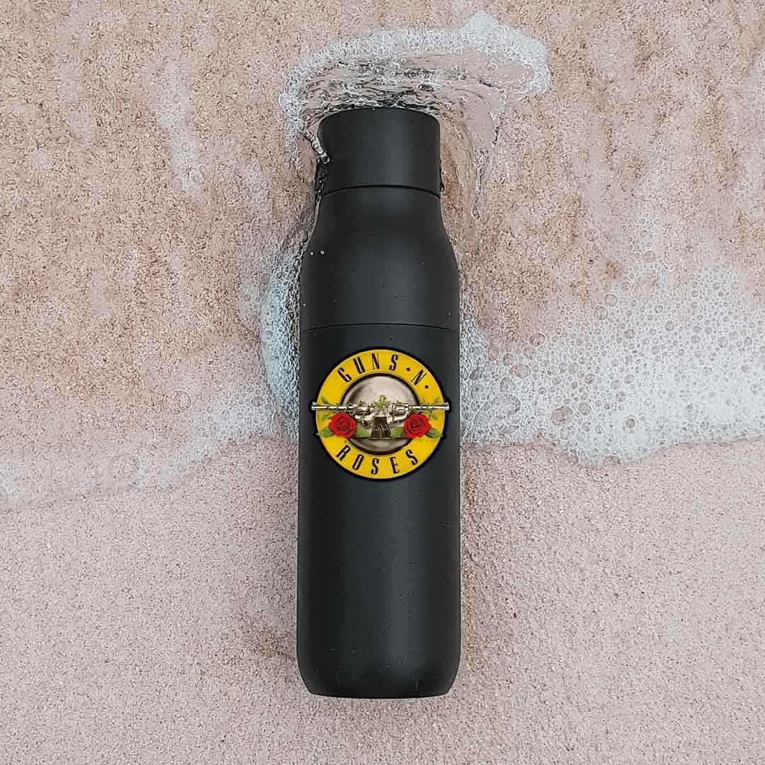 Guns and Roses Sticker waterproof vinyl decal for laptop, bike, car & bottle