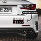 Haikyuu Bumper Sticker waterproof vinyl decal for laptop, bike, car & bottle