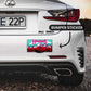 Himalayas Bumper Sticker waterproof vinyl decal for laptop, bike, car & bottle