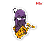 Homer Snap Sticker waterproof vinyl decal for laptop, bike, car & bottle