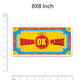 HORN OK PLEASE Bumper Sticker waterproof vinyl decal for laptop, bike, car & bottle