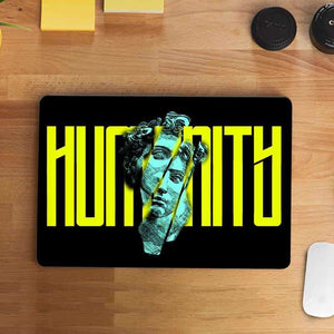 Humanity Laptop Skin waterproof vinyl decal for laptop, bike, car & bottle
