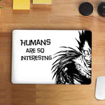 Humans Are So Intresting Laptop Skin waterproof vinyl decal for laptop, bike, car & bottle