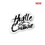 Hustle Culture Sticker waterproof vinyl decal for laptop, bike, car & bottle