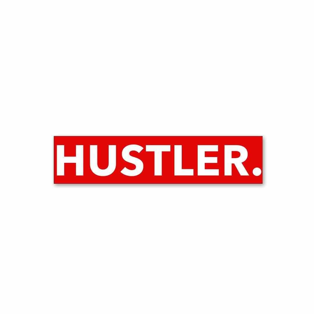 HUSTLER Sticker - STICK IT UP