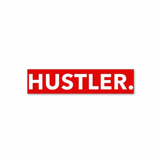 HUSTLER Sticker - STICK IT UP