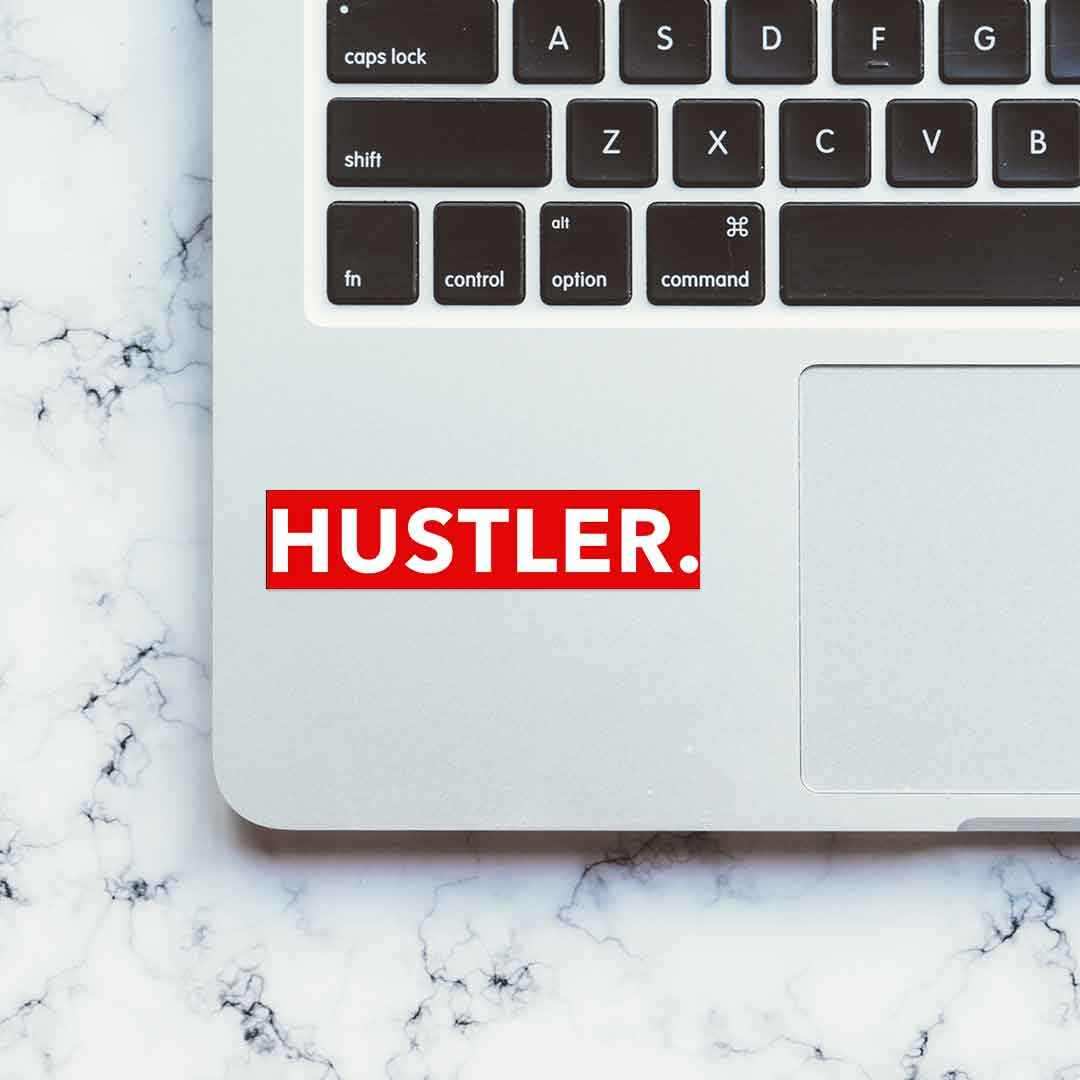 HUSTLER Sticker - STICK IT UP