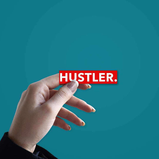 HUSTLER Sticker - STICK IT UP